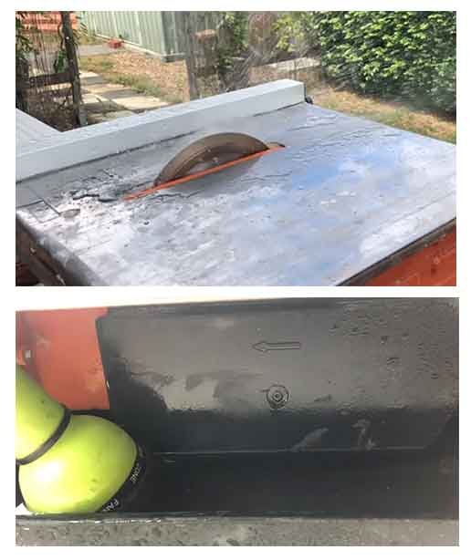 How to cut rocks with a tile saw? Step By Step Guide 3 Check the water supplies